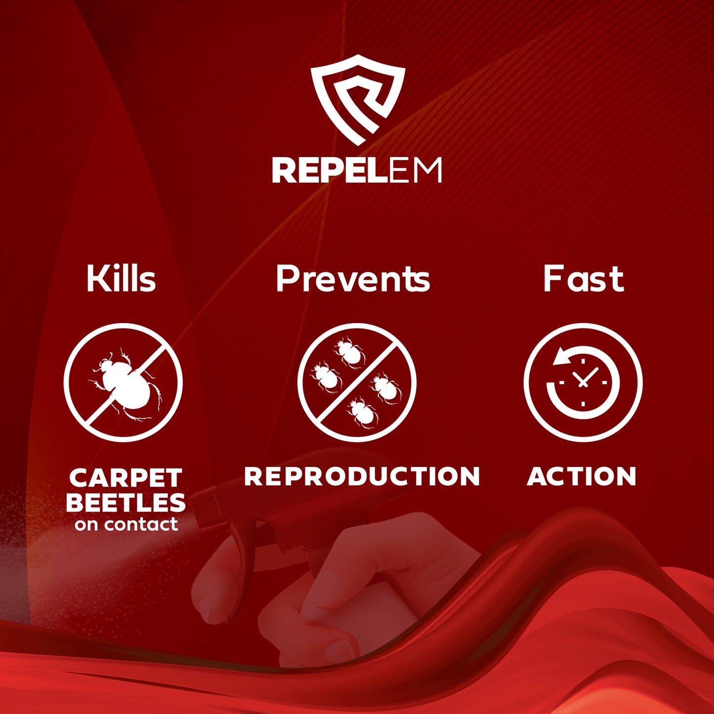 REPELEM Carpet Beetle Killer - 500ml